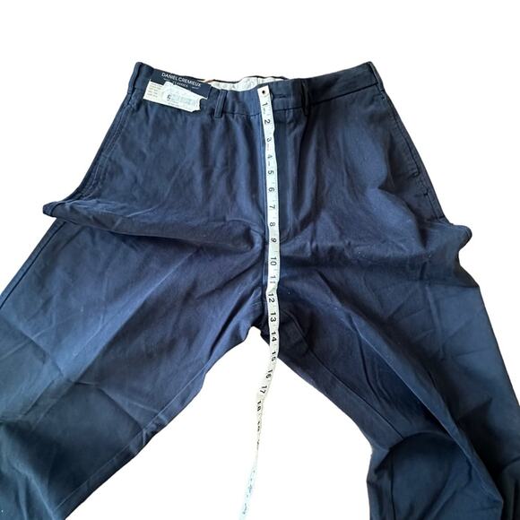 Daniel Cremieux Bayonne cotton Dress Pants Pleated navy Size 32 x 32 new - Picture 5 of 6